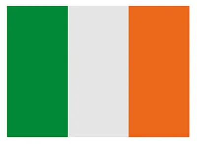 Produktbild von Printwear - Fahne, Irland LT2924 (150 cm x 90 cm) (Grün/Weiß/Orange)