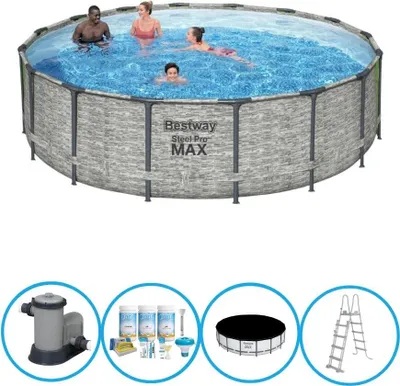 Obrázek produktu pro Bestway - Pool Steel Pro MAX - obal na bazén - 488x122 cm