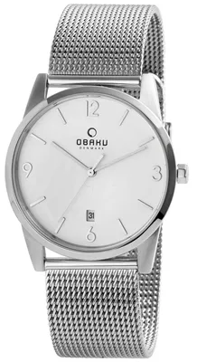 Produktbild von Obaku Herrenuhr mit Edelstahlband,149,50 €
