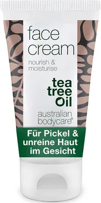 Produktbild von Tea Tree Oil Face Cream 50ml Moisturizing Cream for Acne Prone Skin