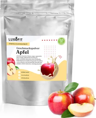 Produktbild von Apfel Geschmackspulver Fruit Flavour kalorienarm 300 g