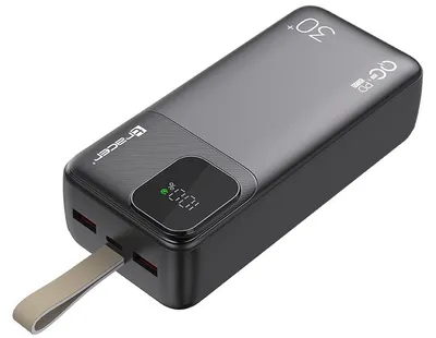 Image de Tracer PRIME-V3, 30 000 mAh, batterie lithium-polymère (LiPo), Quick Charge 4+, Power Delivery, Power Delivery 3.0, 3,7 V, 22,5 W, noir