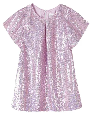 Image de Minoti - Robe pour fille, manches flottantes MN313 (158-164) (rose)