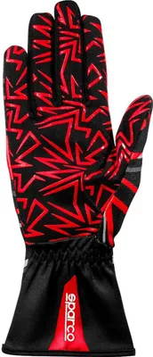 Produktbild von Sparco Karting Handschuhe K-ROOKIE, schwarz und rot, Größe 7