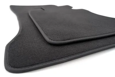 Immagine prodotto di Tappetini adatti per BMW Serie 5 E60 E61 Tappeto auto premium velours nubuck in qualità originale nero 2 pezzi