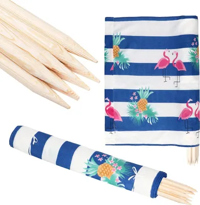 Produktbild von Clona na pláž ochrana proti větru ochrana proti slunci ochrana soukromí 6m - Flamingos