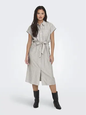 Produktbild von Only Hannover Sarah Kurzarmkleid Beige XS Frau Beige XS