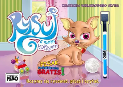 Produktbild von Kolorowanka z Kredką Segmentową Kotki