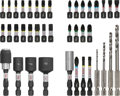 Productafbeelding van PRO Impact schroefbits en houtboren set, 40-delig.