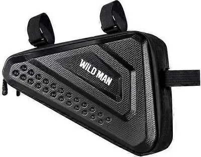 Image de WILDMAN sac de voyage sous le cadre du vélo avec fermeture éclair 2,5L ES19 noir