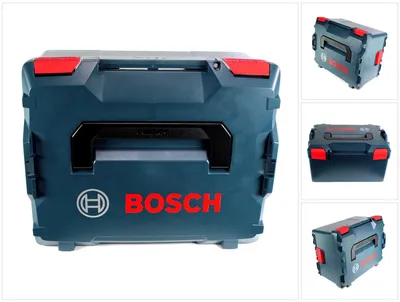 Zdjęcie produktu dla Bosch L-BOXX 238 Professional, Schowek, Czarny, Niebieski, Czerwony, Prostokątny, ABS, Monochromatyczny, Wewnętrzna, Zewnętrzna