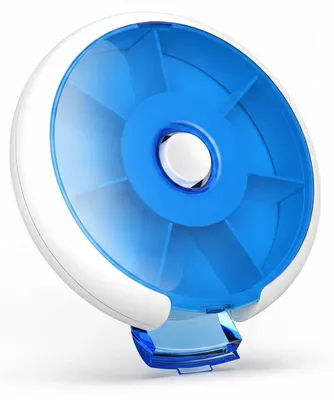 Produktbild von InAndOutdoorMatch - Pillendose - 7 Tage - Wasserdicht - Blau, KI-generiertes Bild