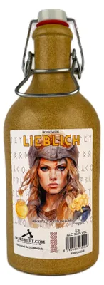 Produktbild von Nordkult Lieblich Honigwein 10,5% Vol. Tonflasche 0,5L
