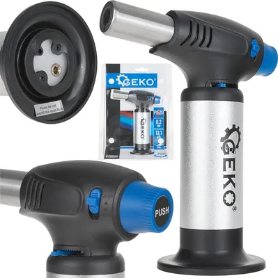 Immagine prodotto di GEKO Bruciatore a gas 360° con accensione piezoelettrica e serbatoio - G20066