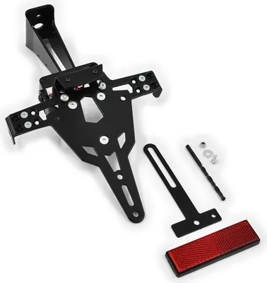 Produktbild von ZIEGER Pro Kennzeichenhalter kompatibel mit Ducati 848 BJ 2007-13 / 1098 BJ 2007-08 / 1198 BJ 2009-11