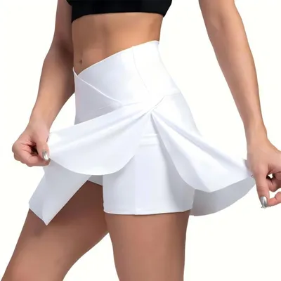 Produktbild von Solidchoice – Damen-Tenniskleid mit integrierter Hose und Taschen