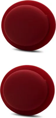 Immagine prodotto di confezione da 2 - Custodia in silicone per Apple AirTags 2021 - Copertura autoadesiva - Custodia
