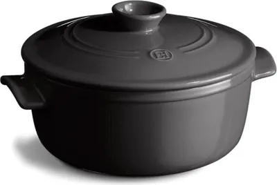 Image de EMILE HENRY Runder Schmortopf Ø 20 cm, 2,5 l  Fusain EH 4525 79 3289317945250