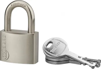 Image de Cadenas à clé Cinox, inox, extérieur, anse inox, 40mm, 3 clés - THIRARD