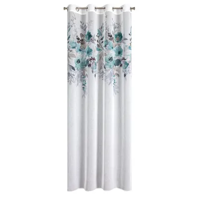 Produktbild von Design91 Vorhang GRETA weiß TU 140x250 cm  Ösen Ösenvorhang
