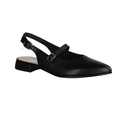 Produktbild von Gabor 41502-27 Damenschuhe, Sling, Leder, Schwarz - Damenschuhe Sandalette / Sling, Schwarz, leder (lammnappa), absatzhöhe: 20 mm