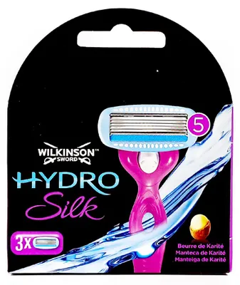Obrázok produktu pre Wilkinson Sword Hydro Silk náhradní břity na holení 3 ks W