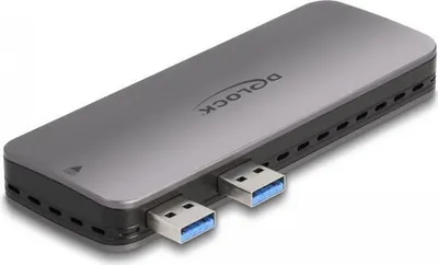 Obrázek produktu pro Delock - Speichergehäuse - M.2 - NVMe PCIe - PCIe, SATA, USB 3.2 (Gen 2)