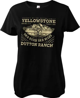 Produktbild von Your Ranch Your Ranch Girly Tee - Small - Black