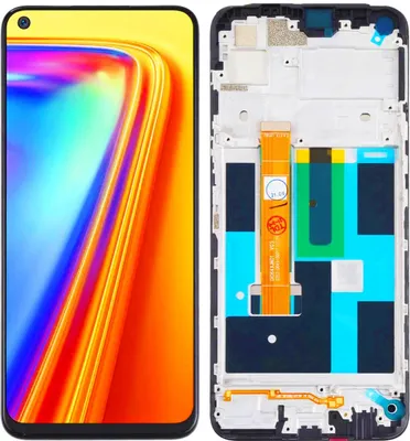 Immagine prodotto di Display LCD originale e cornice touchscreen Realme 7 4G IPS, schermo di ricambio per Realme 7 4G, pezzi di ricambio per smartphone