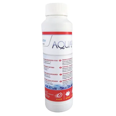 Produktbild von AQUAWATER – 104047 – Regenerierendes Desinfektionsmittel für Enthärtungsharz – Universalmittel – 250 ml