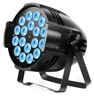 Zdjęcie produktu dla Lampa sceniczna LED par 18X15W rgbw DMX512 oświetlenie imprezowe