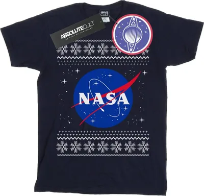 Produktbild von NASA - T-Shirt für Damen BI47303 (XXL) (Marineblau)