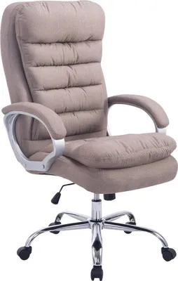 Produktbild von CLP Bürostuhl XXL Vancouver Stoff Belastbarkeit bis zu 235 kg taupe