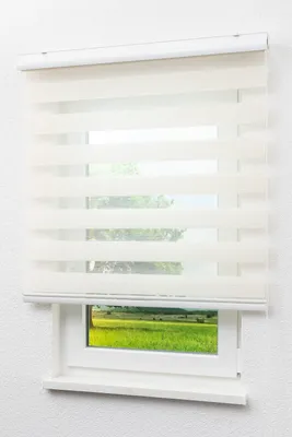Produktbild von Lysel - Qualitätsdoppelrollo Leinen, (B x H) 40cm x 175cm in beige/Leinen