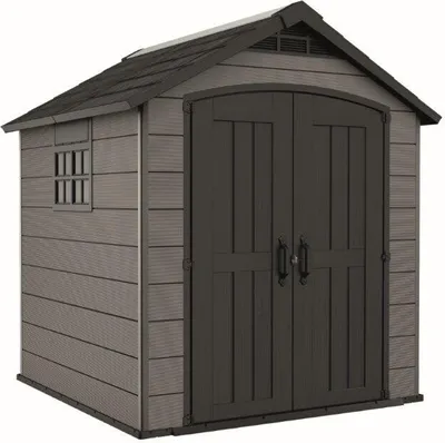 Produktbild von Gartenhaus Keter Premier 757 – graubraun