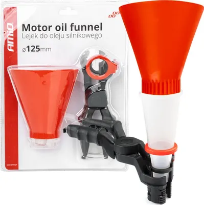 Produktbild von Motoröl-Einfülltrichter mit Halterung, ölbeständig AMIO-03278