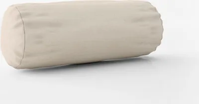 Produktbild von SCHÖNER LEBEN. Kissenhülle Outdoor uni creme div. Größen Größe 15x40cm (ØxB) Nackenrolle 15x40cm (ØxB) Nackenrolle Größe