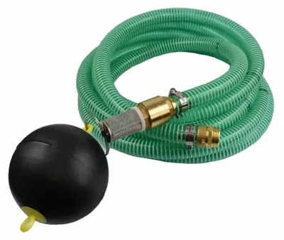 Produktbild von 1"/25mm Saug- + Druckschlauch mit schwimmender Entnahme + 1" AG Doppelnippel 2m