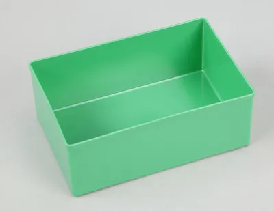 Produktbild von Einsatzbox S4, grün 108x162x63 mm