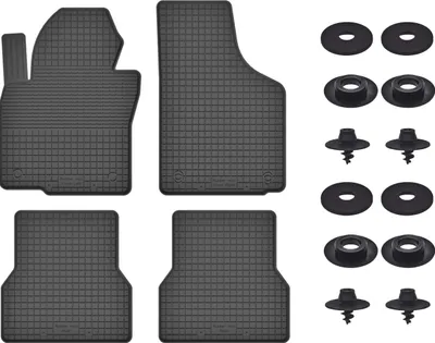 Produktbild von Gummimatten Mit Stoppern Für: Volkswagen Eos (2005-2015) Schwarz Set