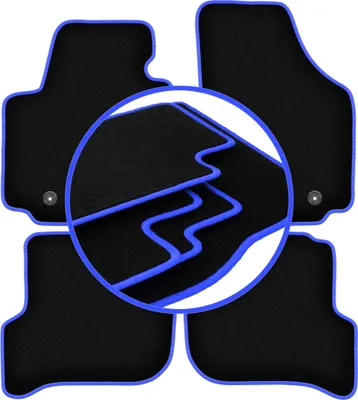 Immagine prodotto di Tappetini per auto CARLUX-BLUE per: Seat Altea XL Minivan (2006-agosto 2008)