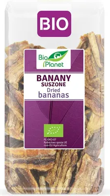 BANANY SUSZONE BIO 400 g - BIO PLANET