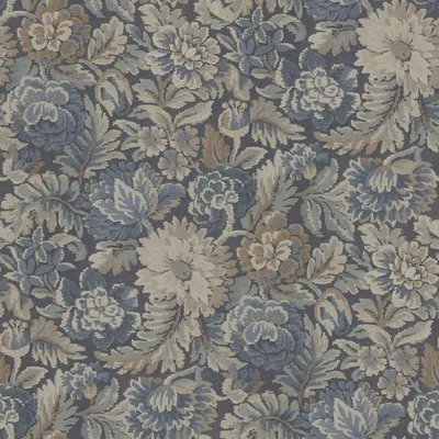Immagine prodotto di Carta da parati Borastapeter motivo floreale grigio blu - 660221 - 53 cm x 10,05 m