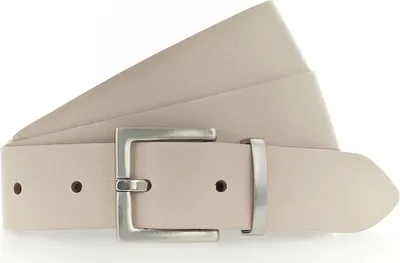 Produktbild von Vanzetti Leder Gürtel 30mm Slim Belt W100 Cream creme
