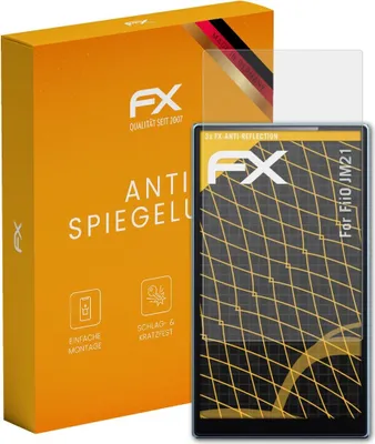 Produktbild von atFoliX FX-Antireflex 3x Schutzfolie kompatibel mit FiiO JM21 Displayfolie