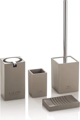 Immagine prodotto di Portasacchetti da bagno - marrone - design elegante