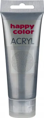 Produktbild von Acrylfarbe 75Ml Schwarz Silber (819) 9808