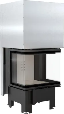 Immagine prodotto di Inserto per caminetto KRATKI NBC 600/400 9 kW Ø 200 con porta scorrevole