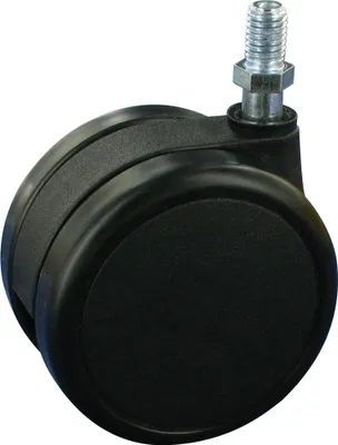 Produktbild von Möbelrolle Designrolle hartes Rad Ø2x 75x13 Stift M10x15
