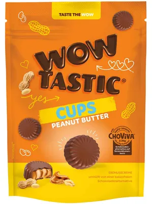 Produktbild von Wow Tastic Peanut Butter Cups ChoViva 110g